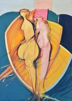 Zlatko Prica Figural Painting - Sold for $2,944 on 10-26-2024 (Lot 84).jpg